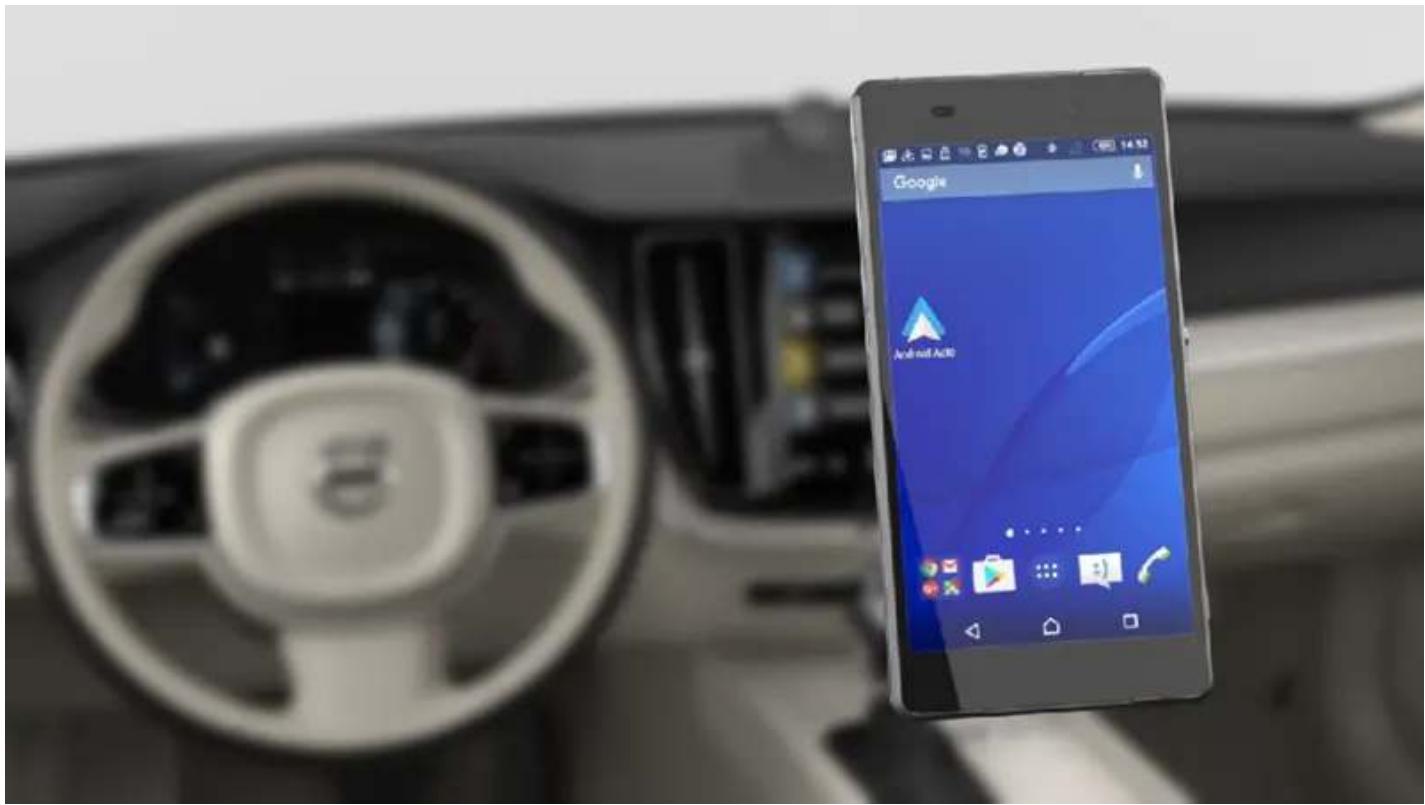 VOLVO XC40 Hybride (2024) - Utilisation de android auto* - 1