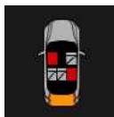 VOLVO XC40 Hybride (2024) - Représentation graphique de l'écran conducteur - 2