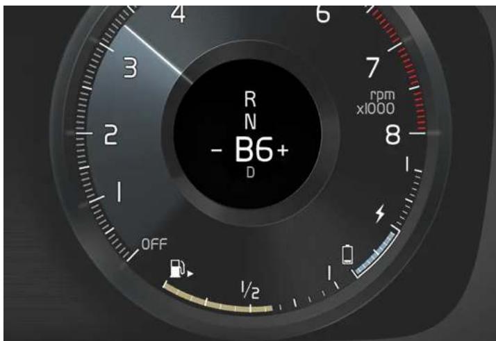 VOLVO XC40 Hybride (2024) - Indicateur de rapport - 1