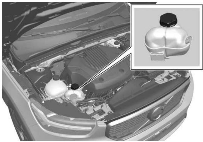 VOLVO XC40 Hybride (2024) - Liquide de refroidissement - 1
