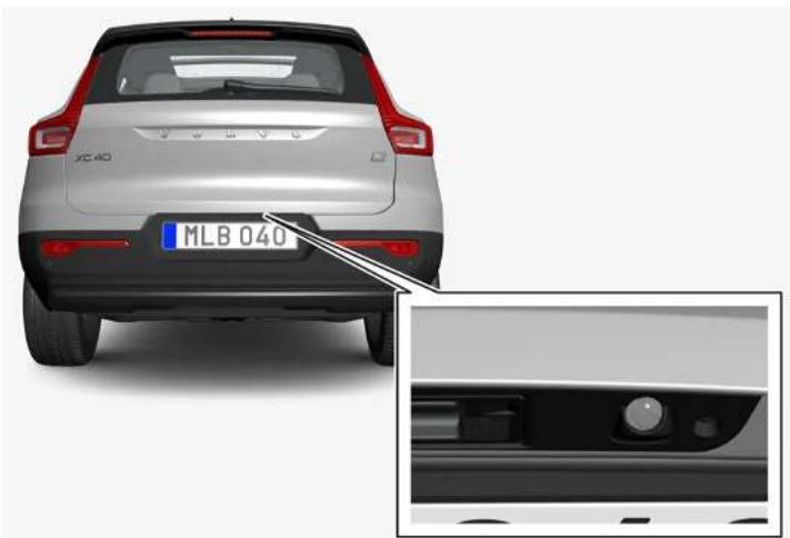 VOLVO XC40 Hybride (2024) - Vers l'arrière - 1