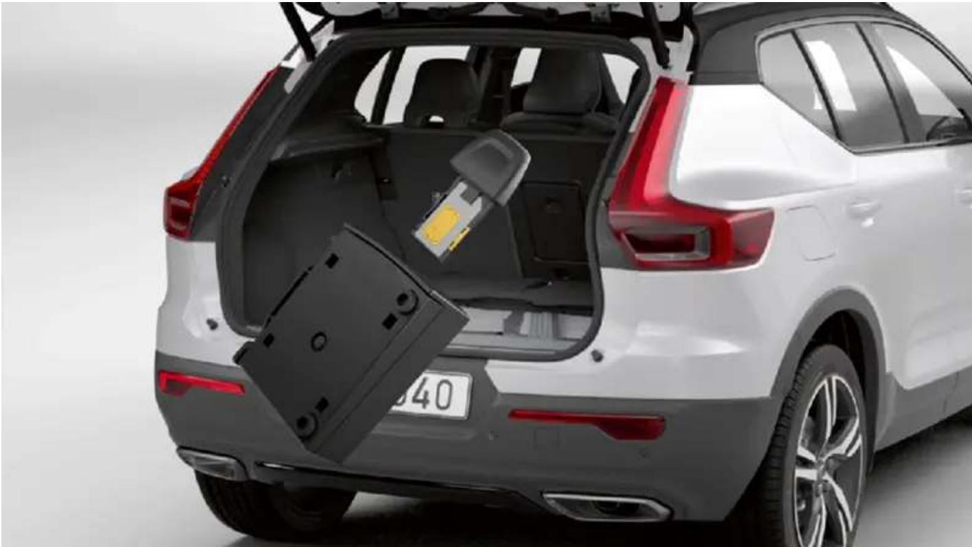 VOLVO XC40 Hybride (2024) - Se connecter à l'internet grâce au modem de la voiture (carte SIM) - 1