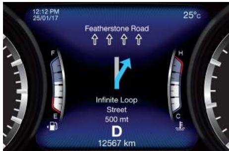 Maserati Levante - - Messages de navigation - 1