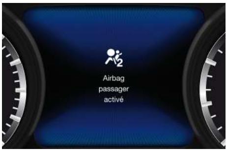 Maserati Levante - Déactivation de l'airbag passager (si prévue) - 7