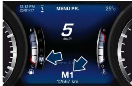 Maserati Levante - Levier de vitesse automatique - 6