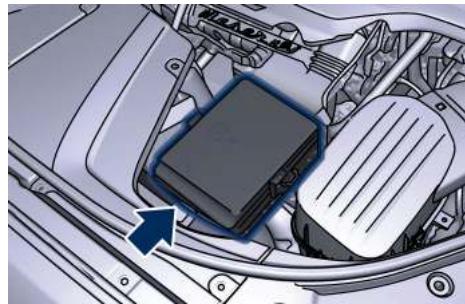 Maserati Levante - Emplacement des fusibles - 1