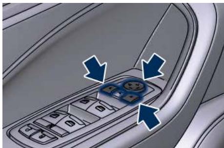 Maserati Levante - Positionnement des rétroviseurs - 1