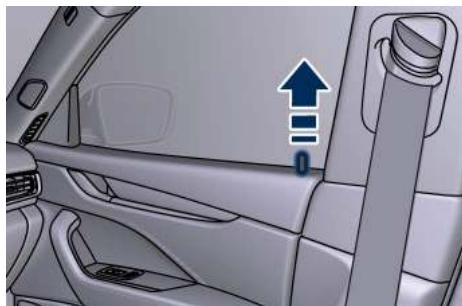 Maserati Levante - Déverrouiller les portes depuis le côté passager - 1
