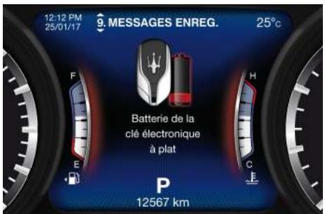 Maserati Levante - - Messages enregistrés pendant cinq secondes - 1