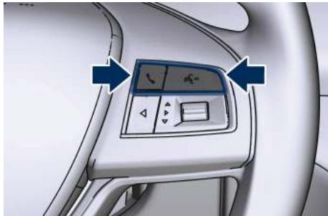 Maserati Levante - Commandes téléphonique et vocale au volant (si prévues) - 1
