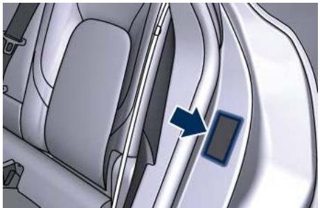 Maserati Levante - Étiquette d'identification du vehicule - 2