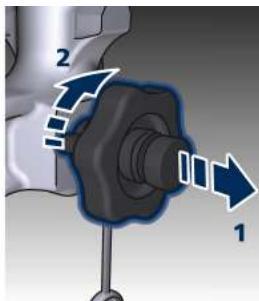 Maserati Levante - Installer le triangle d'attelage - 5