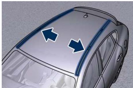 Maserati Levante - Rails installés dans le sens de la longueur (en option) - 1