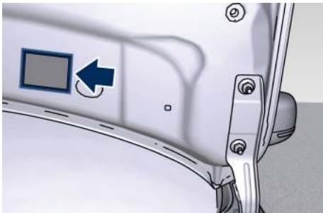 Maserati Levante - Étiquette d'identification du vehicule - 4