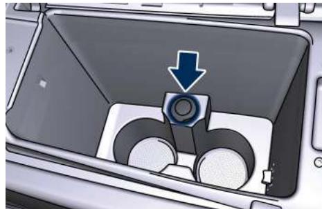 Maserati Levante - Prises de courant situées dans la console centrale - 1