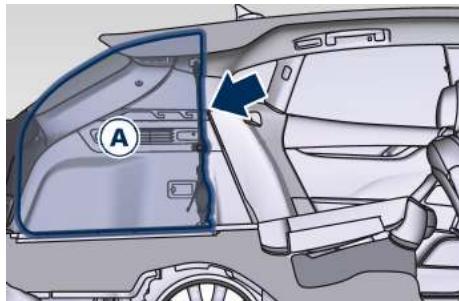 Maserati Levante - Installation du filet pour la zone de chargement - 1