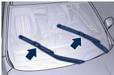 Maserati Levante - Entretien des balais d'essuie-glace - 1
