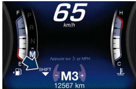 Maserati Levante - Témoin de passage de vitesse - 1