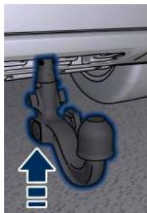 Maserati Levante - Installer le triangle d'attelage - 6