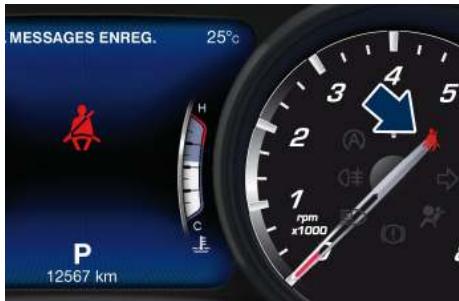 Maserati Levante - Système de rappel optimisé du bouclage de ceinture de sécurité (BeltAlert®) - 1