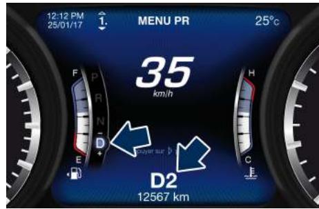Maserati Levante - Levier de vitesse automatique - 4