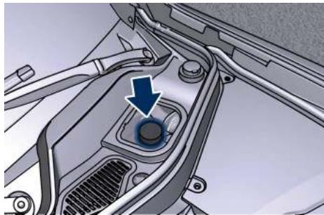 Maserati Levante - Vérification du niveau de liquide de freins - 2