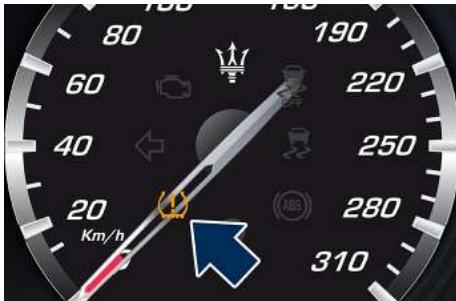 Maserati Levante - Avertissement de pression des pneus basse - 1