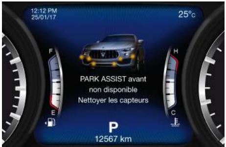 Maserati Levante - Réparation du système d'aide au stationnement - 1