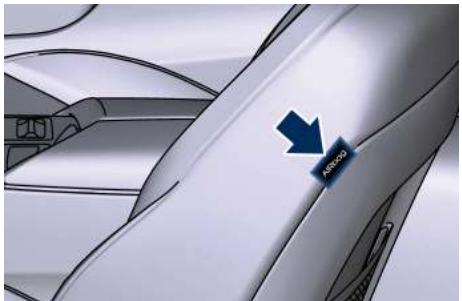 Maserati Levante - Airbags latéraux complémentaires intégrés aux sièges (SAB) - 1