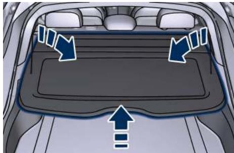 Maserati Levante - Couvercle du compartment du coffre - 2