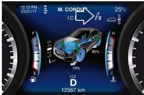 Maserati Levante - Surveillance des réglages sur l'écran - 1