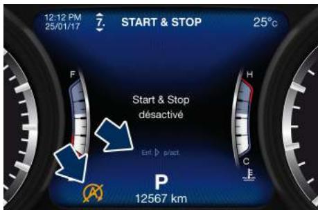 Maserati Levante - Désactivation de la fonction Start & Stop - 1