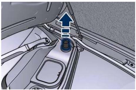 Maserati Levante - Ajout de liquide du dispositif lave-phares/lave-glace - 2
