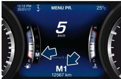 Maserati Levante - Mode de conduite M (Manual) - 3