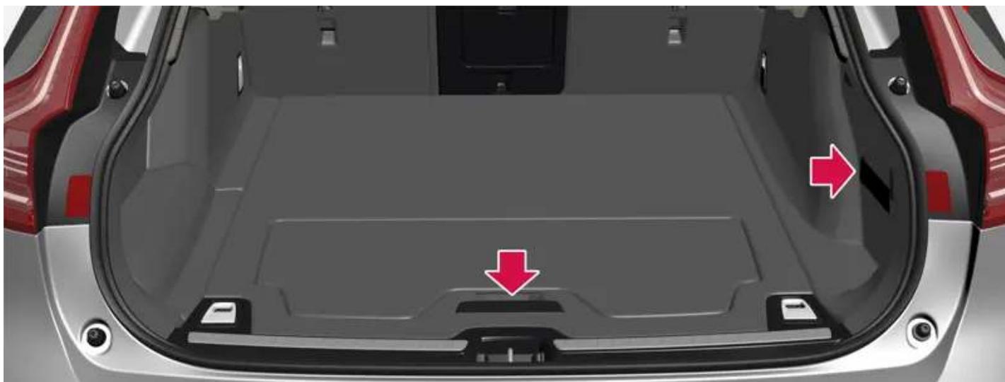 VOLVO V60 (2025) - Compartiment à bagages - 1