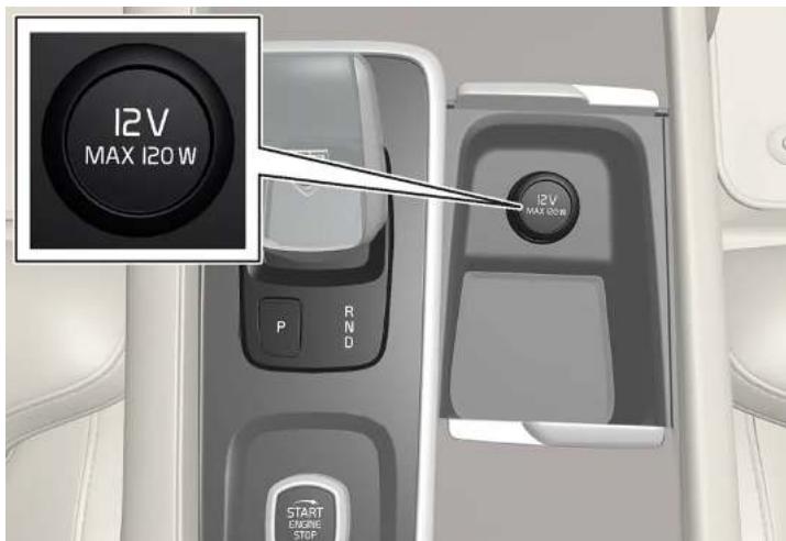 VOLVO V60 (2025) - Prise électrique 12 v - 2