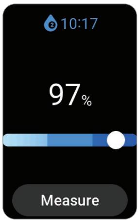 SAMSUNG SM-R390NZSAXEF - Position de mesure correcte - 2