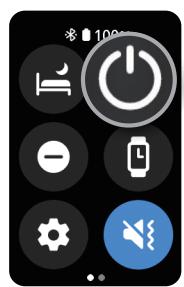 SAMSUNG SM-R390NZSAXEF - Allumer et éteindre la fit - 3