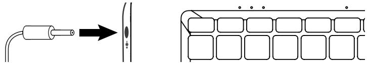 THOMSON TH14C4WH128C - Charger la batterie de votre appareil - 1