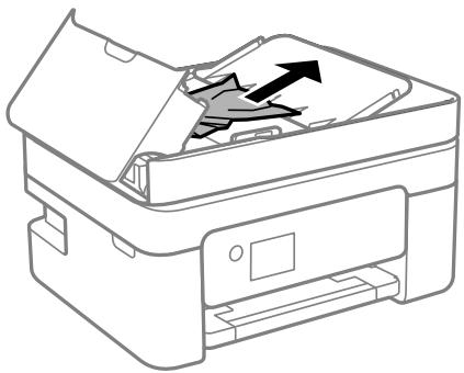 EPSON WF-2950DWF - Retrait de papier coincé dans le ADF - 2