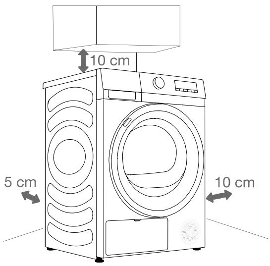 HISENSE DHQE800BW2 - DHQE800BB2 - DHQE800 - DHQE800BT2 - DHQE800U - DHQE800BB2 - DH1Q802BW2 - DHQE802U - EMPLACEMENT - 1