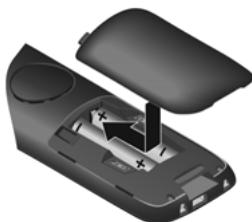 Gigaset Siemens CL770 - CL770A - Insertion de la batterie - 3