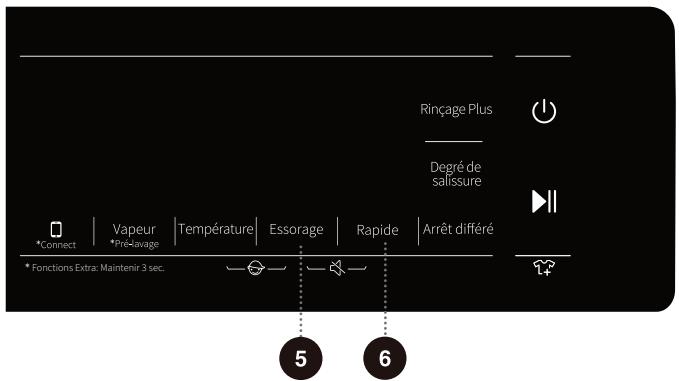 HISENSE WF5S1243BW - TEMP. (TEMPÉRATURE DE LAVAGE) - 1