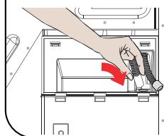 TELEFUNKEN SL8EW - Raccordement du tuyau de vidange d'eau - 3