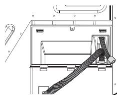 TELEFUNKEN SL8EW - Raccordement du tuyau de vidange d'eau - 4
