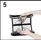 TELEFUNKEN SL8EW - Important: n'oubliez PAS de nettover les filtres à peluches apres chaque usage. - 4