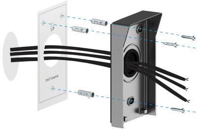 EZVIZ CP7 2K - Installation du panneau d'interphone - 4