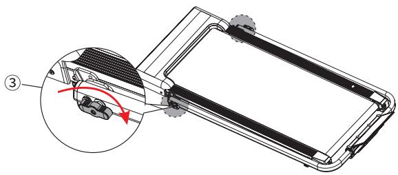 HOMETRO HM4 - Plier et Déplacer le Tapis de Course - 2