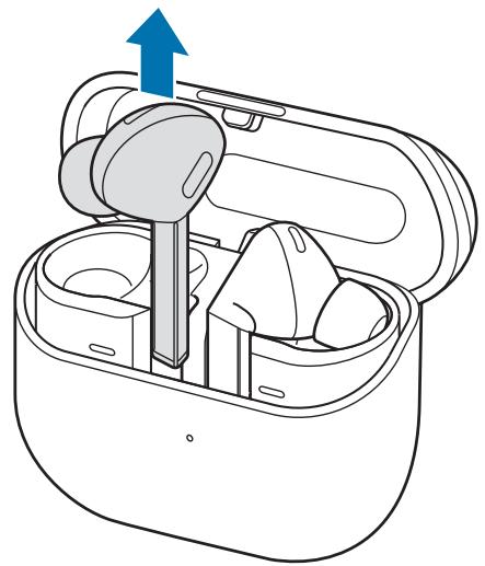 SAMSUNG SMR630 - SMR530 - Mettre les mini-oreillettes en place - 2
