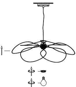 ATMOSPHERA Suspension Pétales Naya Beige - 8